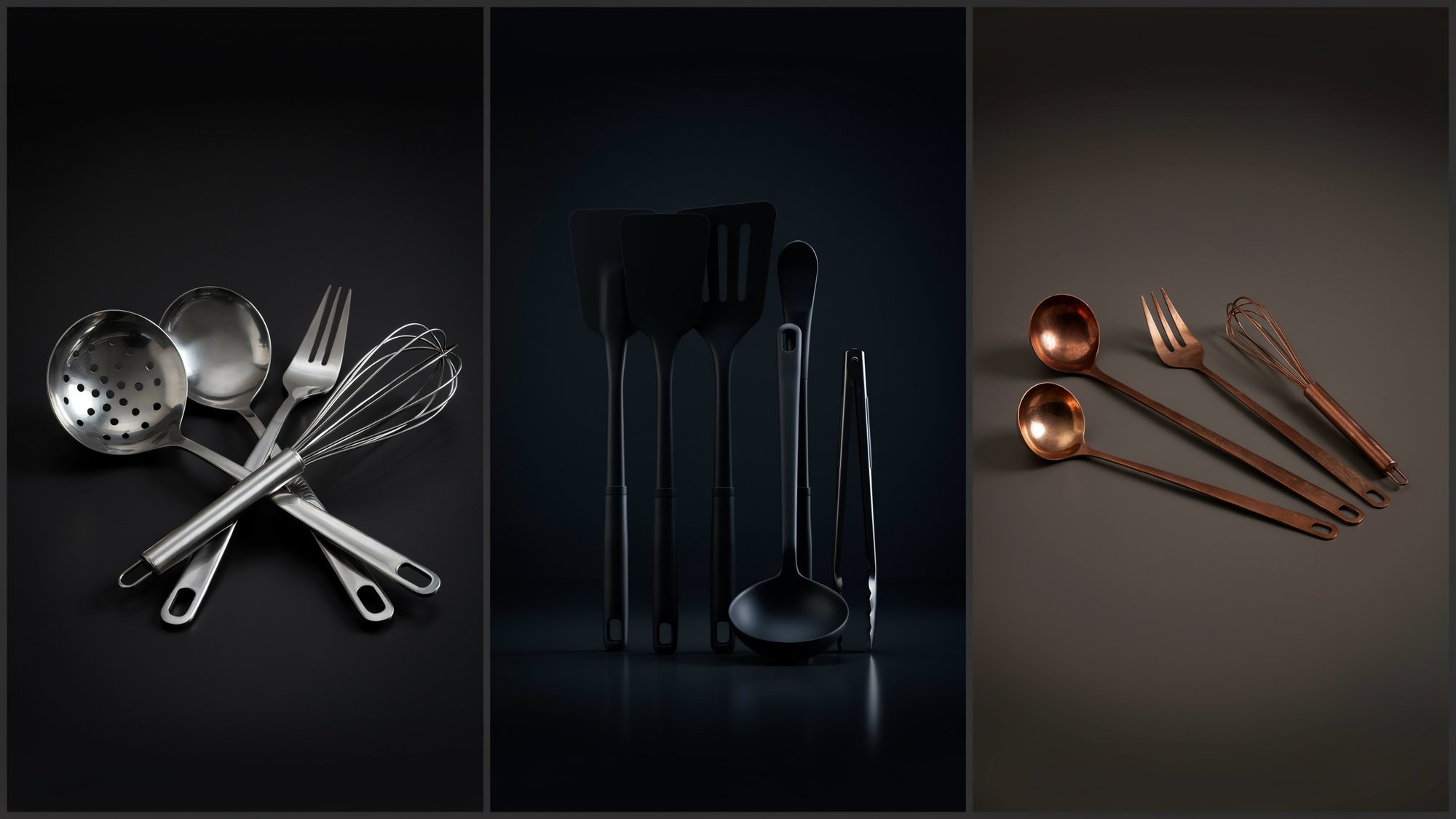 Set di utensili professionali per cucina